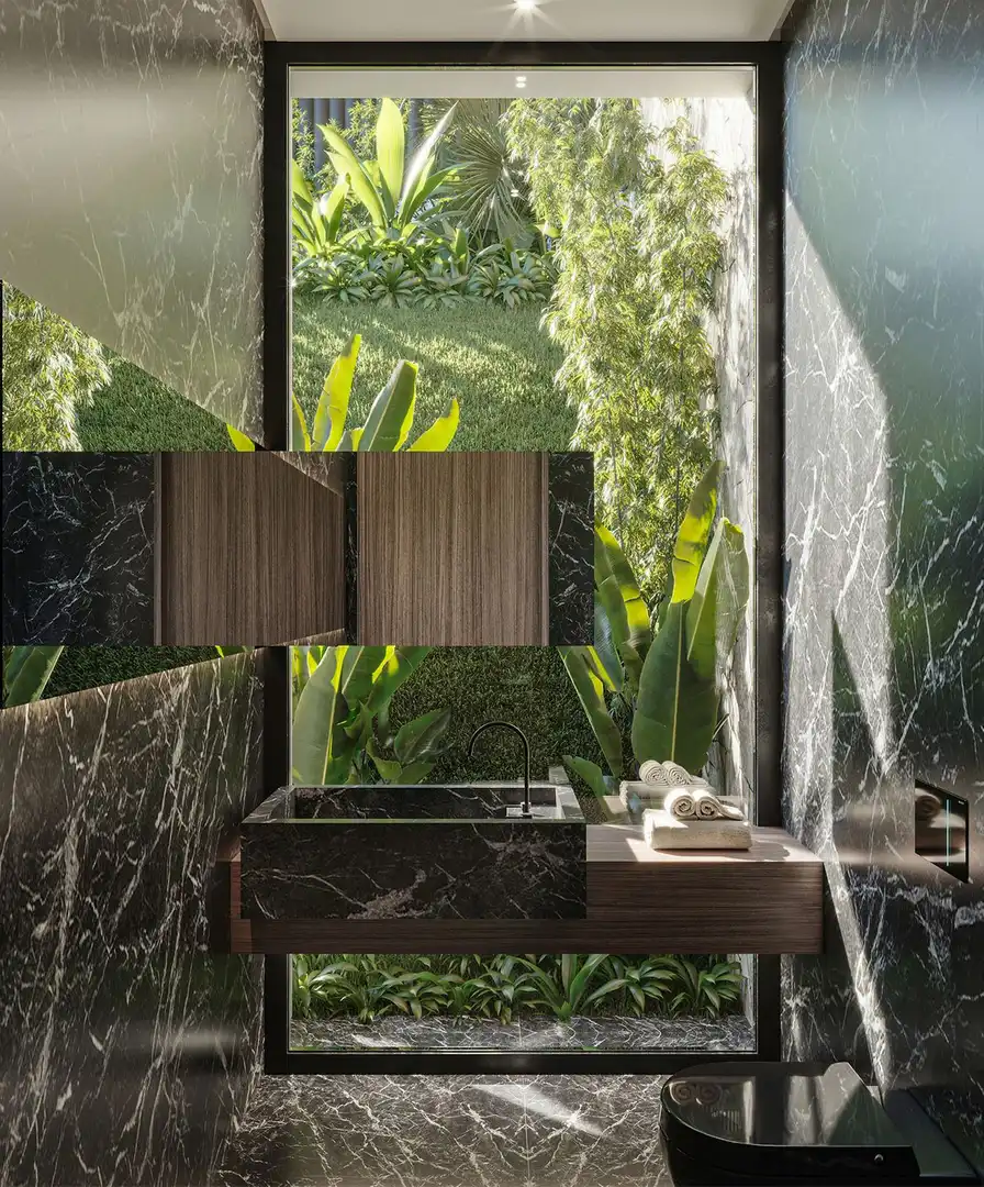 Baño de Casa o chalet en venta en Benahavís con Aire acondicionado, Jardín privado y Terraza