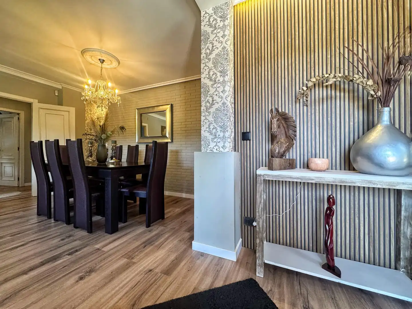 Dining room of Houses for sale in Lalín  with Heating, Private garden and Terrace