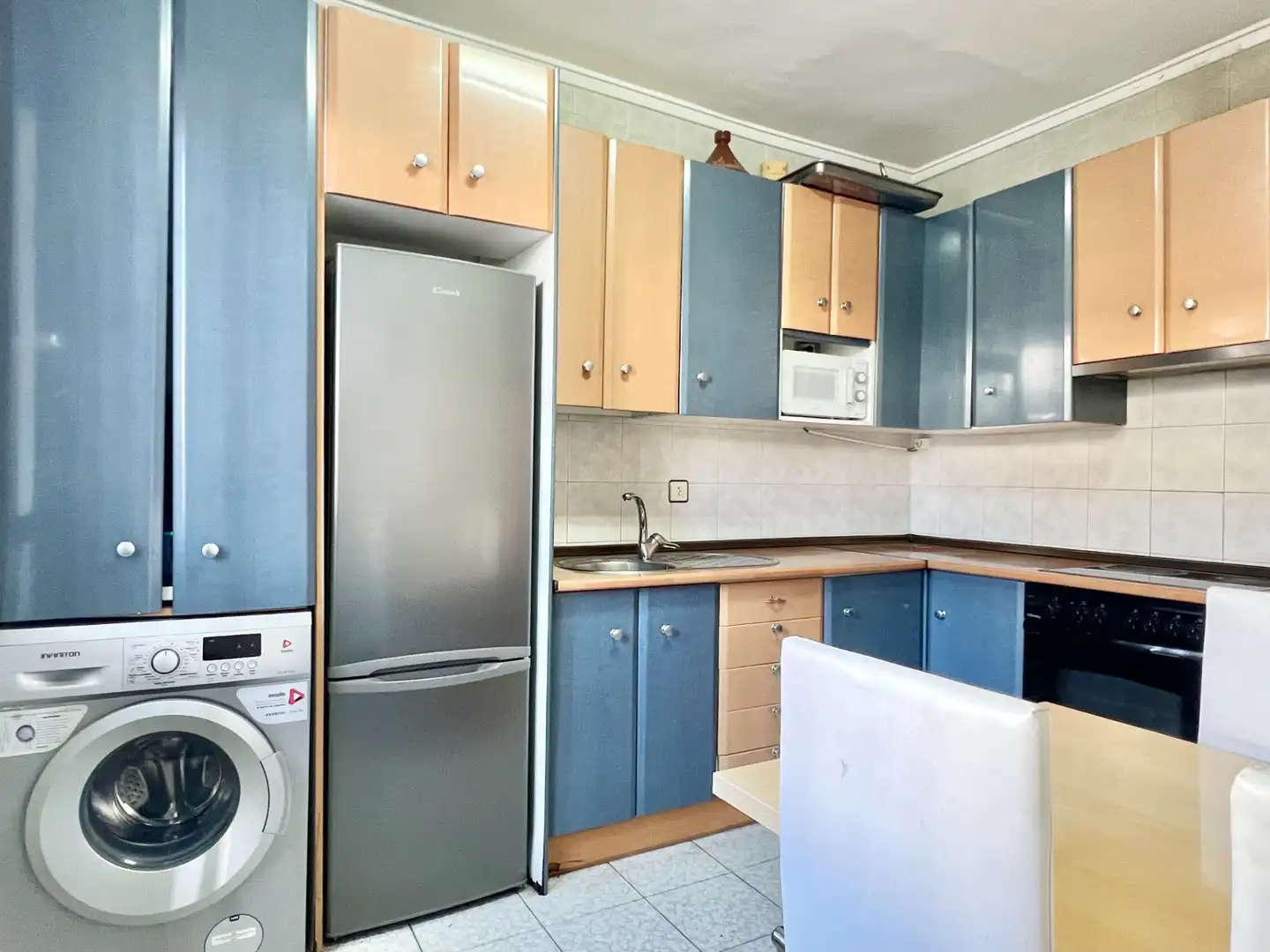 Küche von Wohnung zum Verkauf in Vitoria - Gasteiz mit Heizung, Parkett und Terrasse