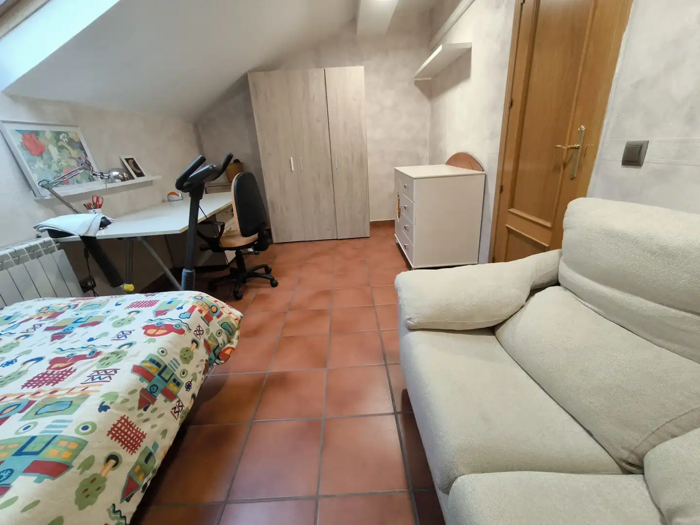 Dormitori de Casa adosada en venda en Galapagar amb Calefacció, Jardí privat i Terrassa