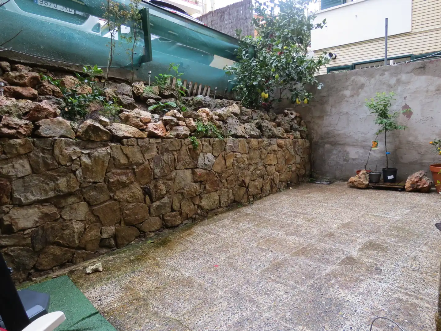 Terrasse von Erdgeschoss zum Verkauf in Sant Andreu de Llavaneres mit Heizung, Terrasse und Ofen