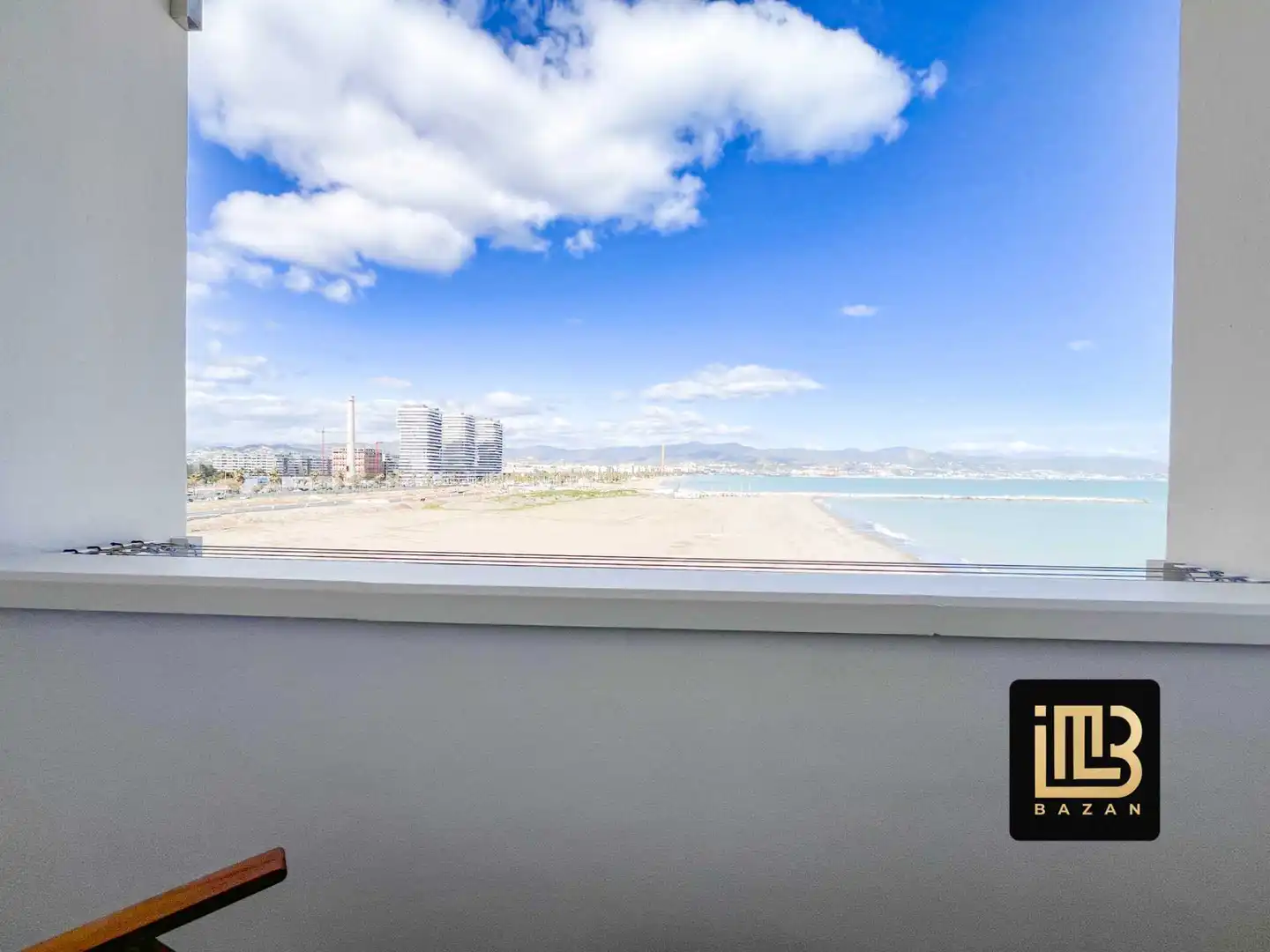 Balcony of Flat for rent in Málaga  with Air Conditioner, Heating and Terrace