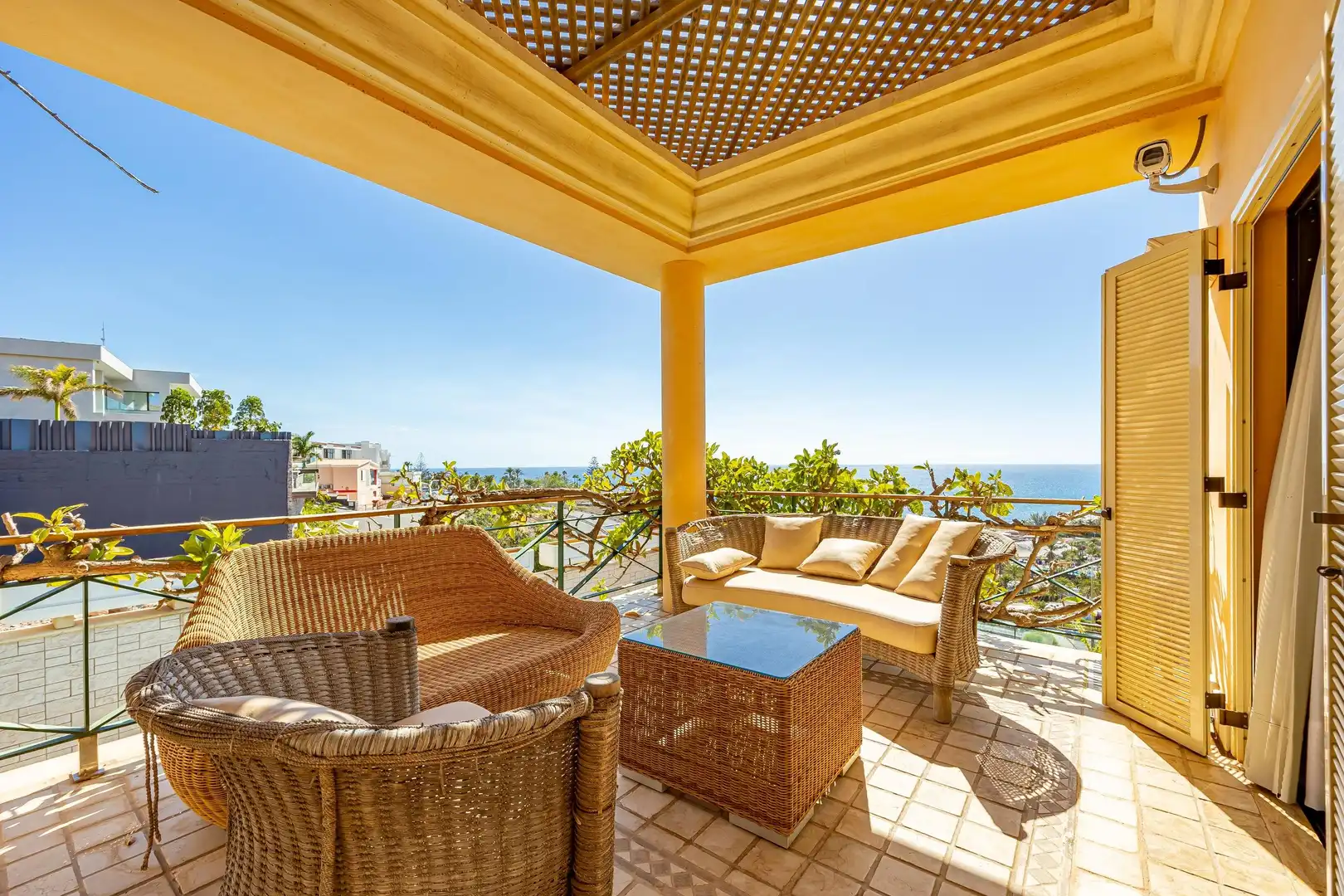 Terraza de Casa o chalet en venta en San Bartolomé de Tirajana con Aire acondicionado, Jardín privado y Terraza