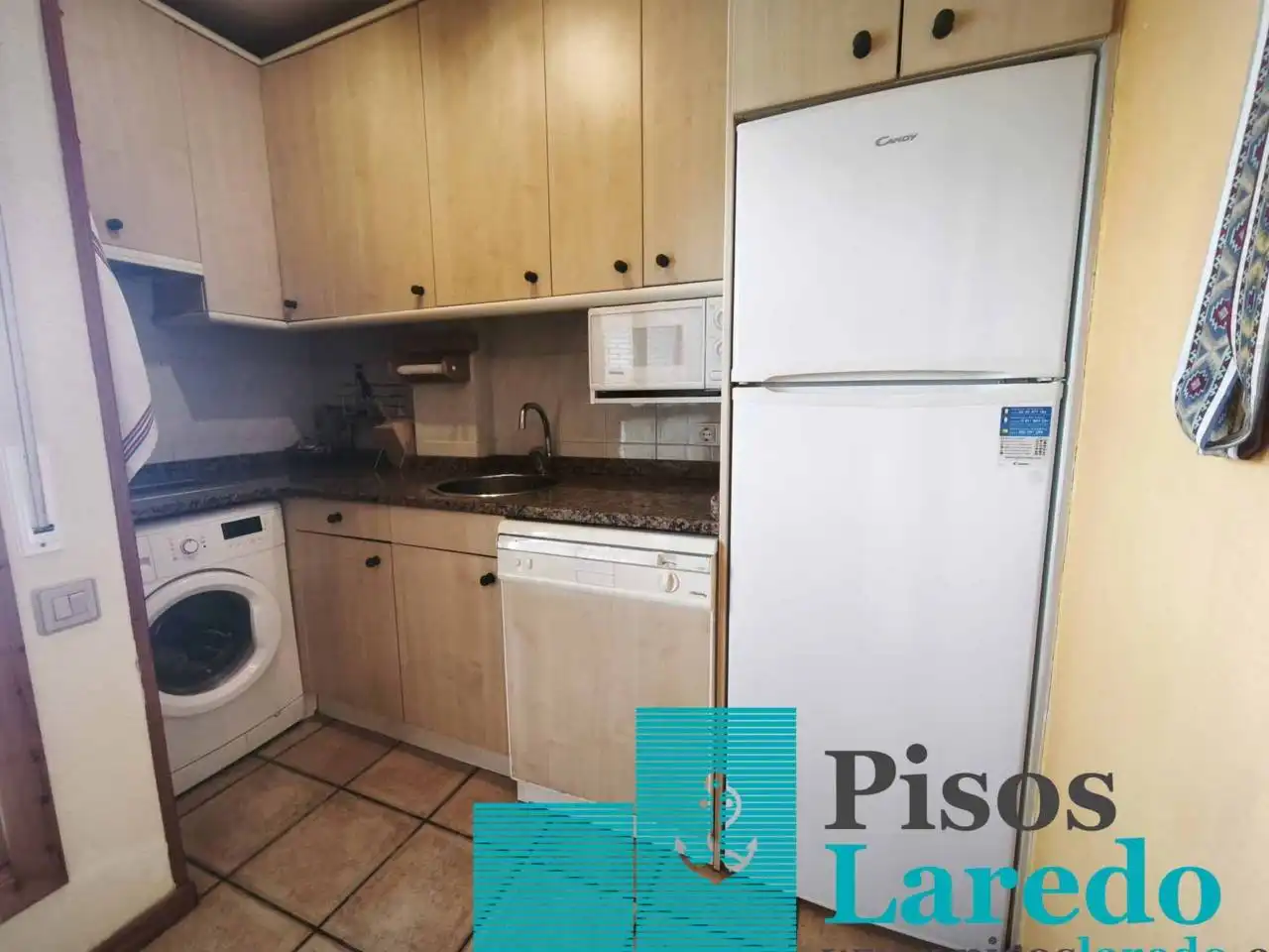 Küche von Maisonette zum Verkauf in Laredo mit Heizung, Parkett und Terrasse