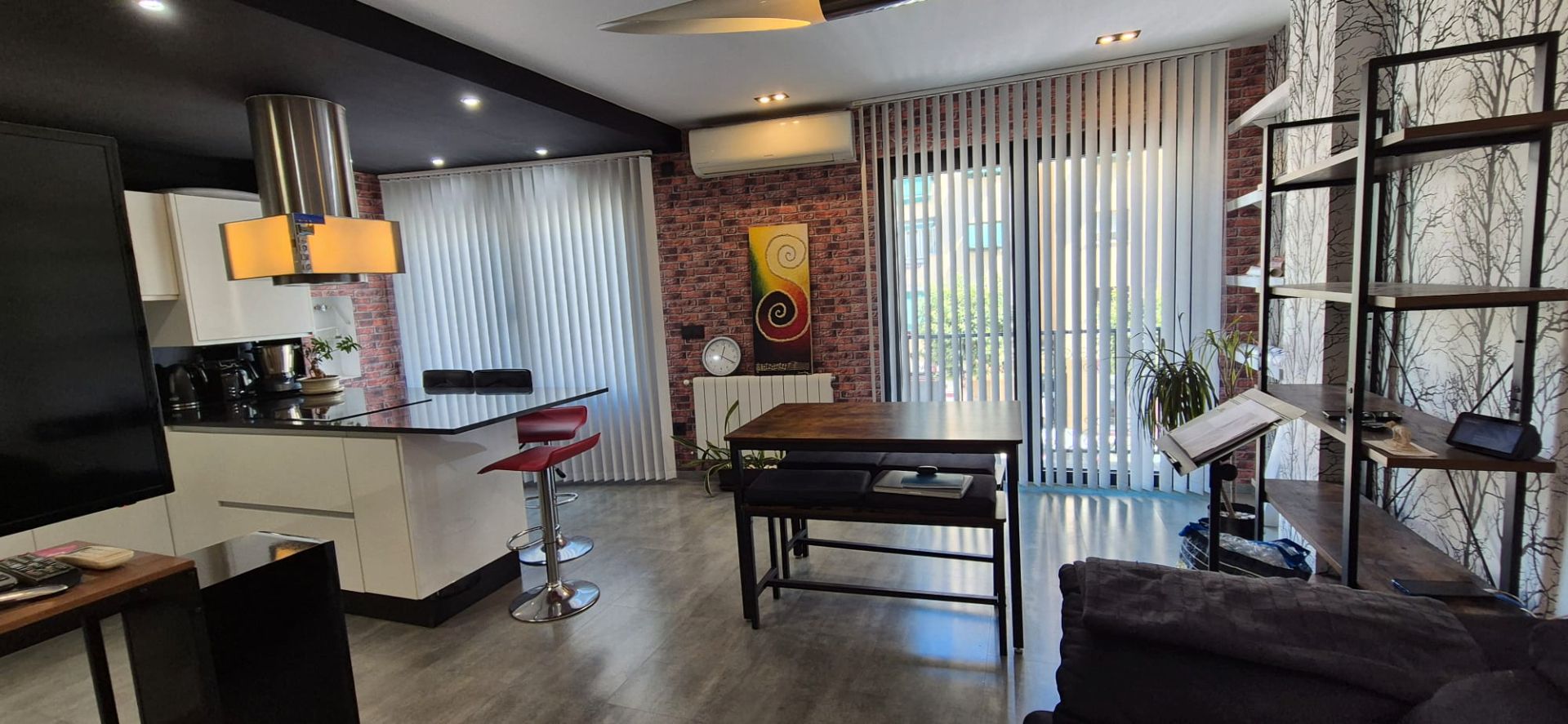 Living room of Flat for sale in Badajoz Capital  with Air Conditioner, Heating and Parquet flooring