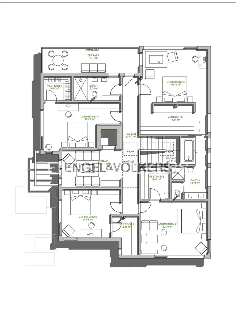 Houses for sale in Sant Cugat del Vallès  with Air Conditioner, Heating and Private garden