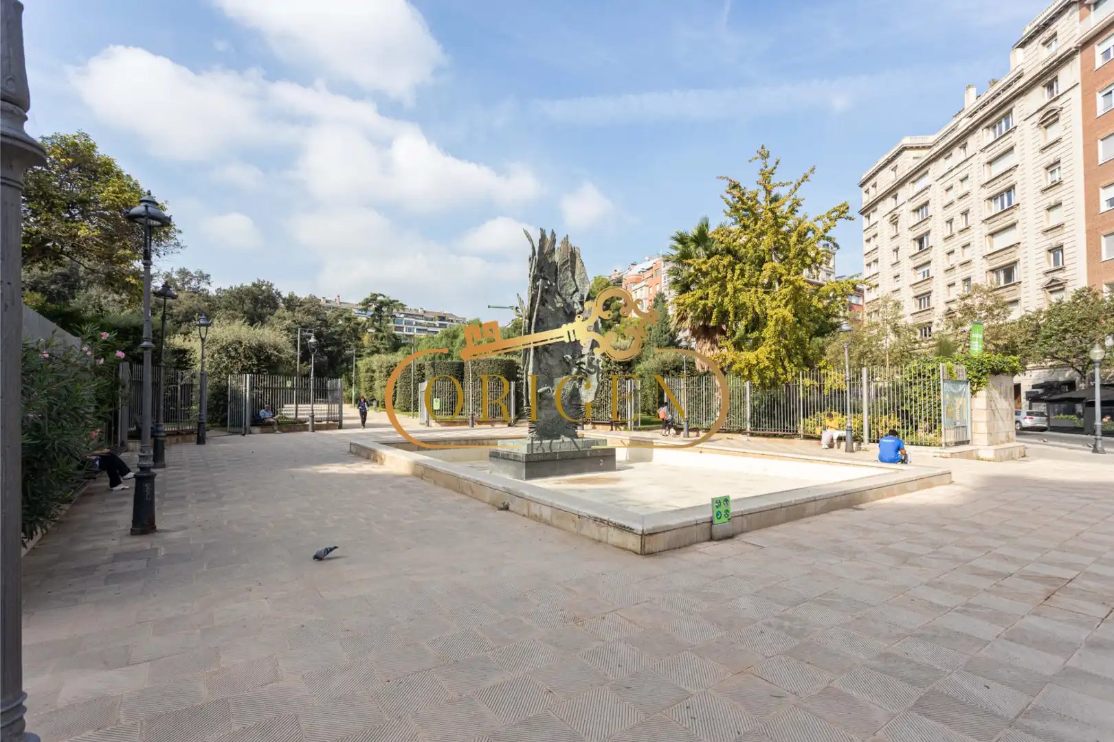Garten von Büro zum Verkauf in Barcelona mit Klimaanlage