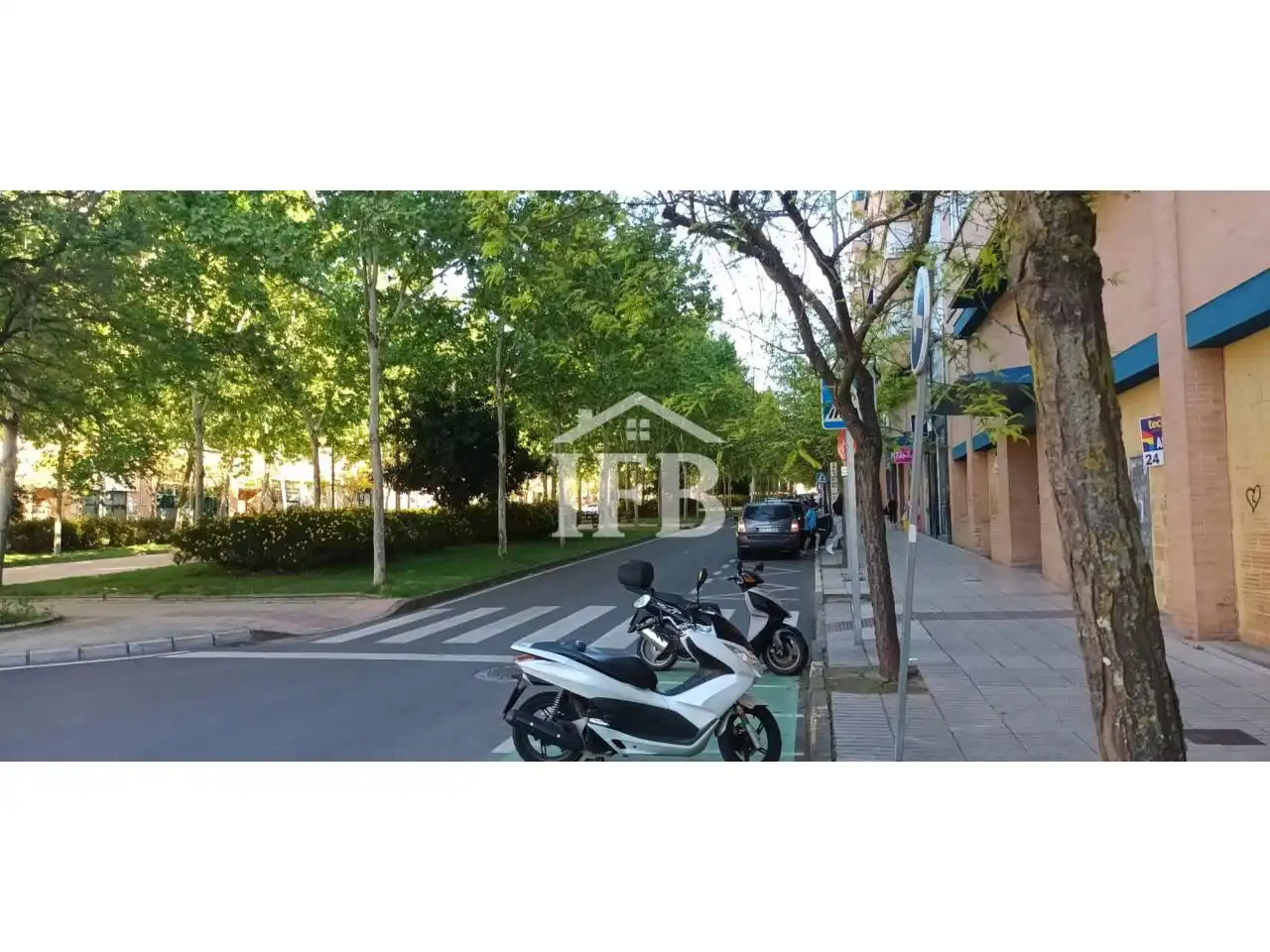 Vista exterior de Pis en venda en Badajoz amb Aire condicionat, Calefacció i Moblat