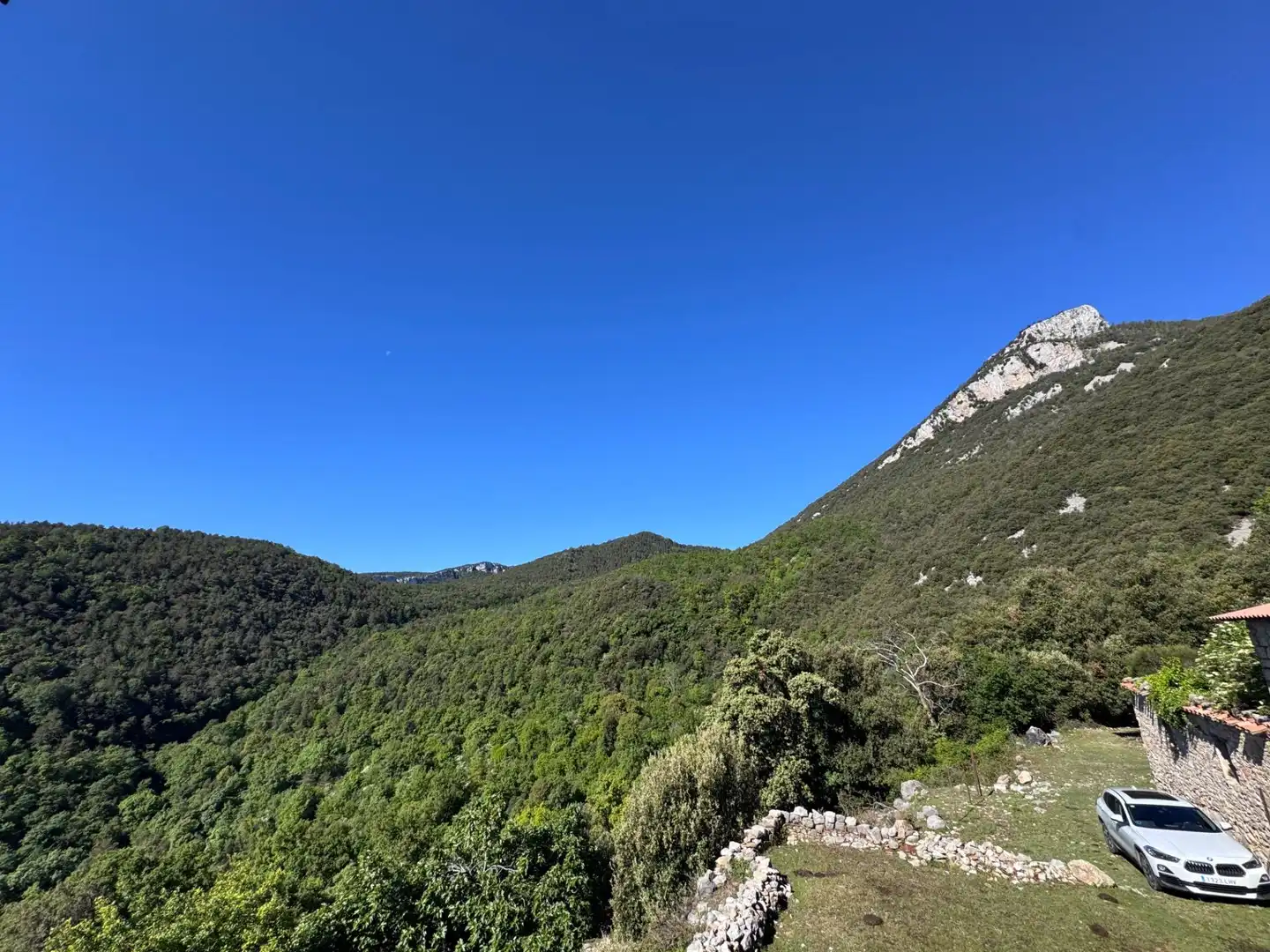 Vista exterior de Finca rústica en venta en Albanyà con Jardín privado, Terraza y Trastero