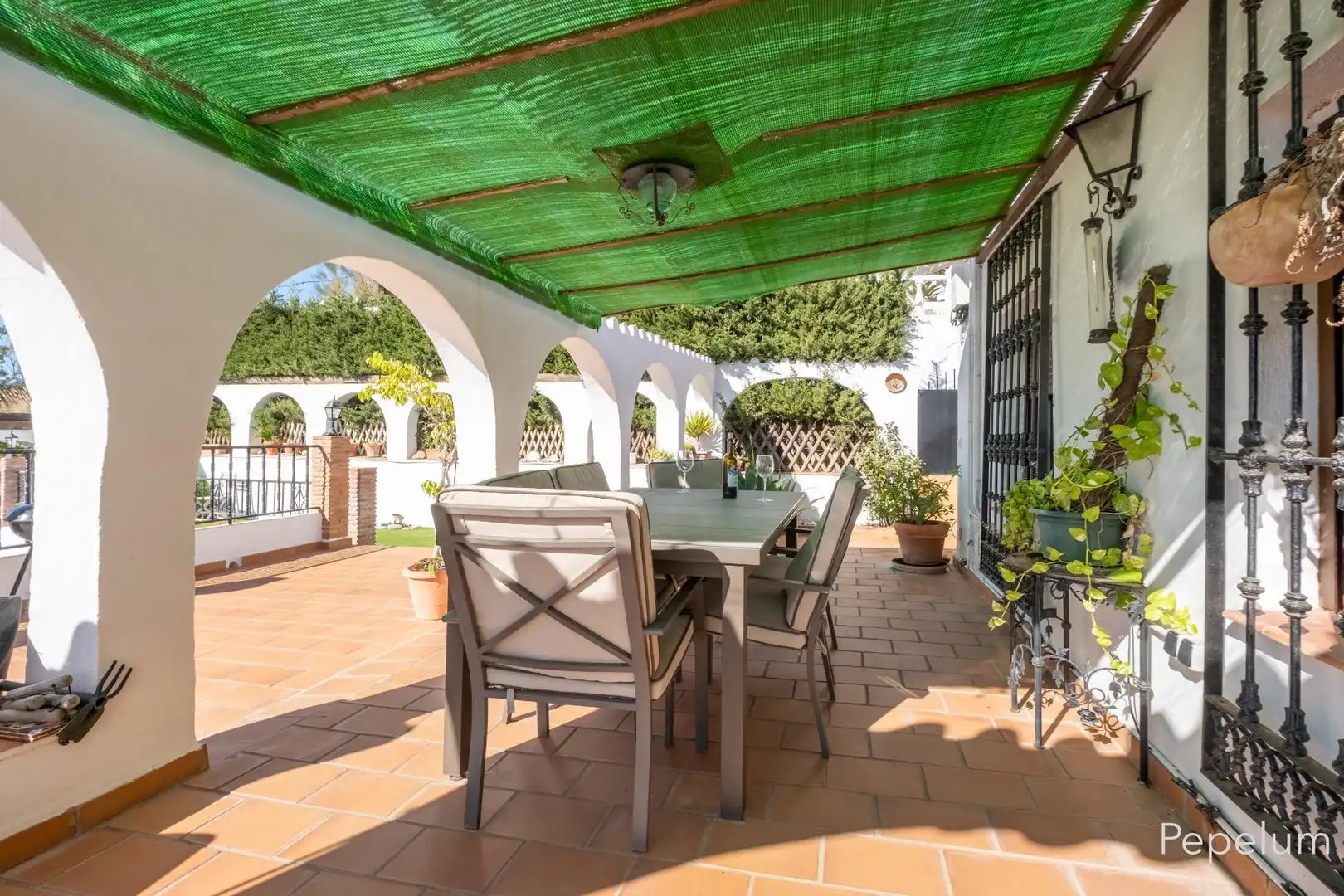 Terraza de Casa o chalet en venta en Vélez-Málaga con Piscina