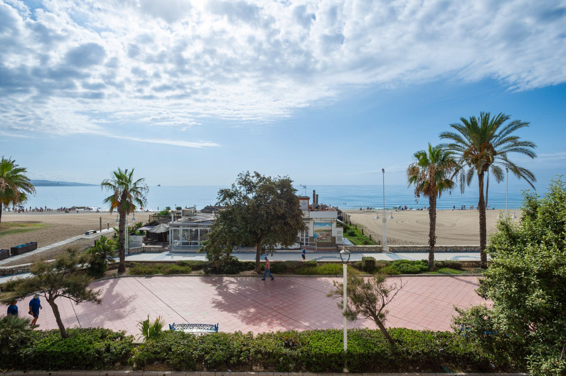 Exterior view of Apartment for sale in Málaga Capital  with Air Conditioner, Terrace and Swimming Pool