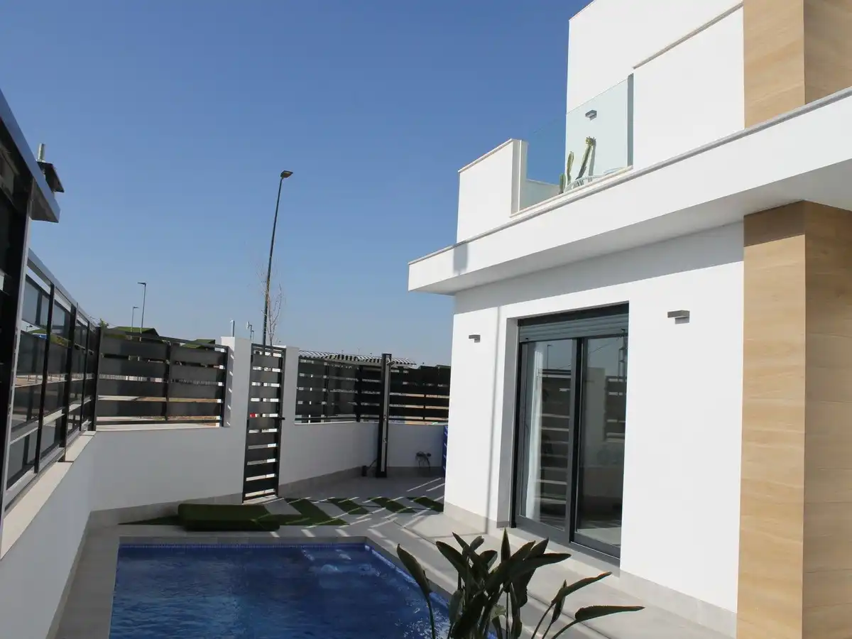 Terrassa de Casa o xalet en venda en Torre-Pacheco amb Piscina
