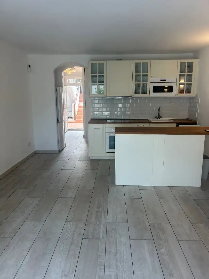 Küche von Erdgeschoss zum Verkauf in Adeje mit Terrasse, Ofen und Waschmaschine