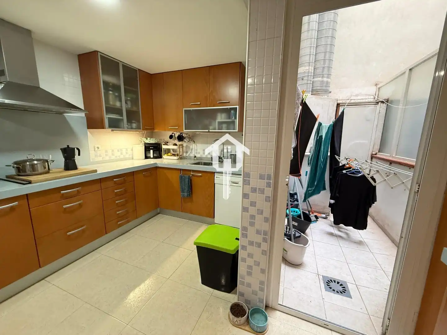 Kitchen of Flat for sale in San Vicente del Raspeig / Sant Vicent del Raspeig  with Air Conditioner, Private garden and Furnished