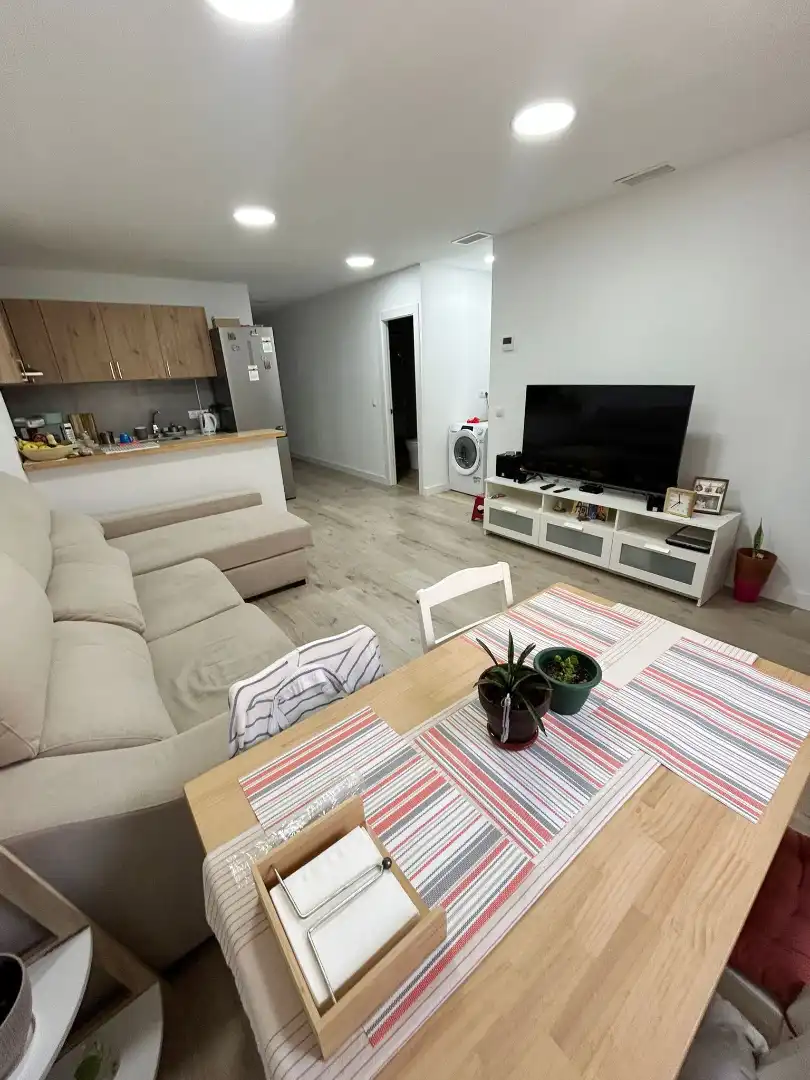 Sala de estar de Casa adosada en venta en Málaga con Aire acondicionado