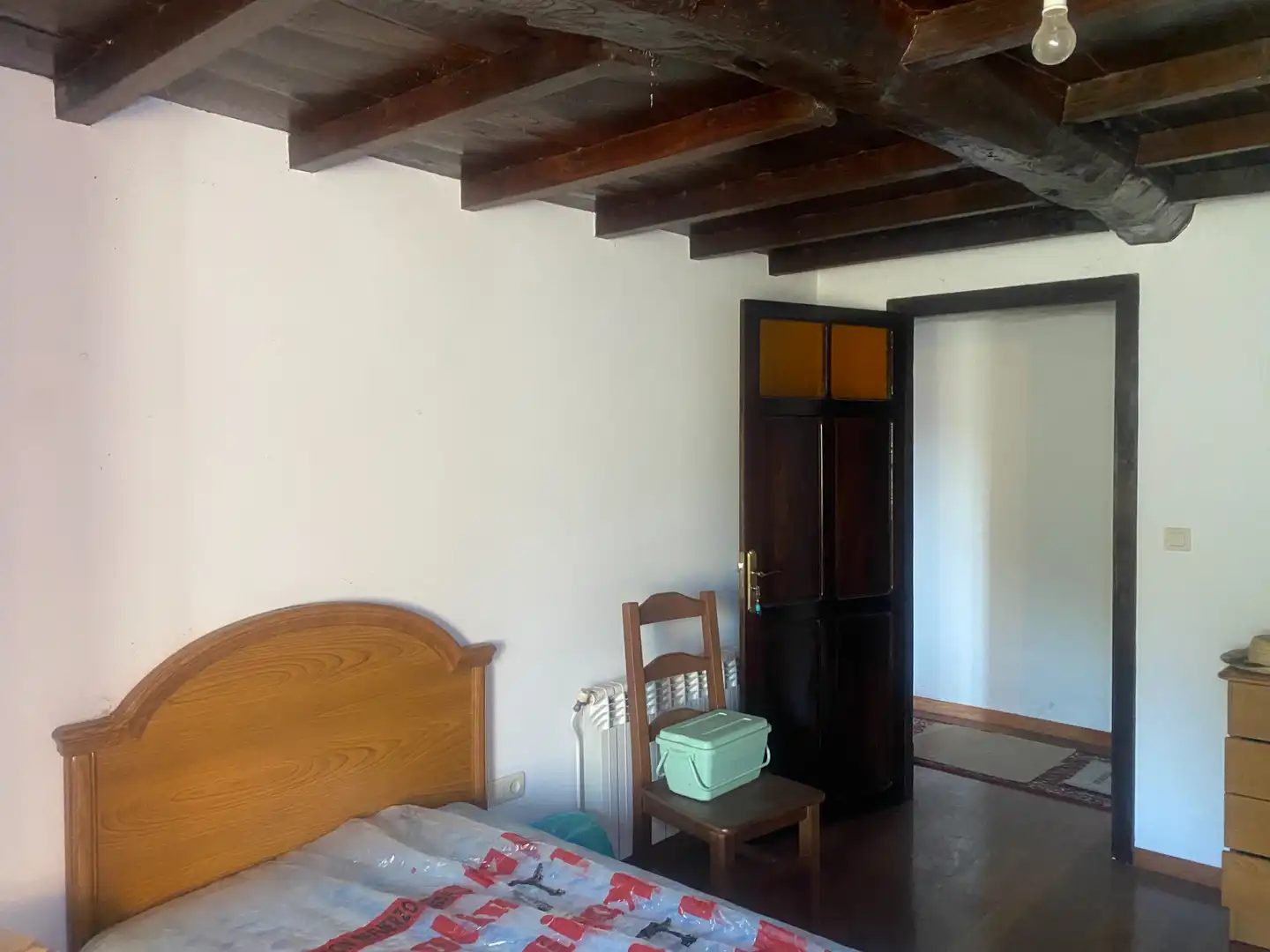 Bedroom of Houses for sale in Lalín  with Private garden, Parquet flooring and Terrace