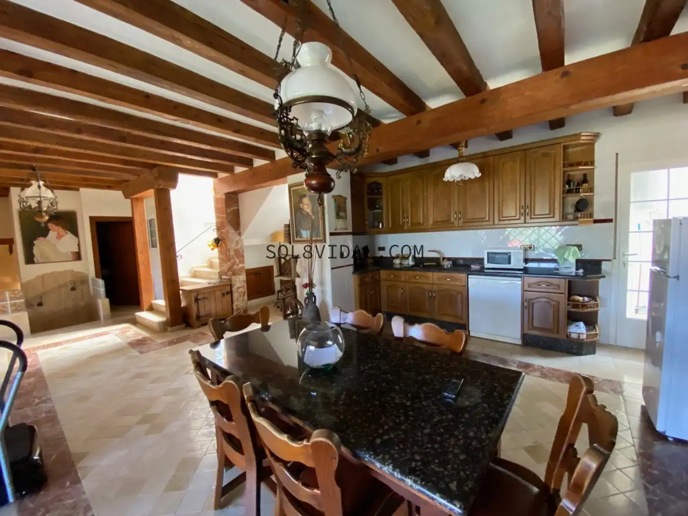 Cuina de Casa o xalet en venda en Orihuela amb Aire condicionat, Jardí privat i Terrassa