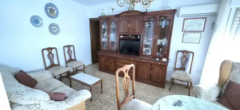 Living room of Flat for sale in Plasencia  with Private garden and Balcony