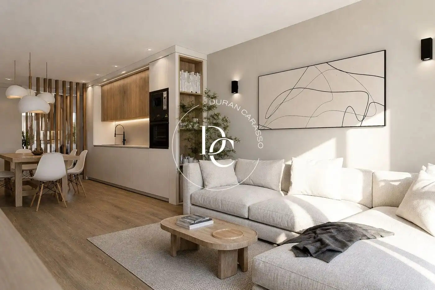 Sala de estar de Piso en venta en Barcelona con Calefacción