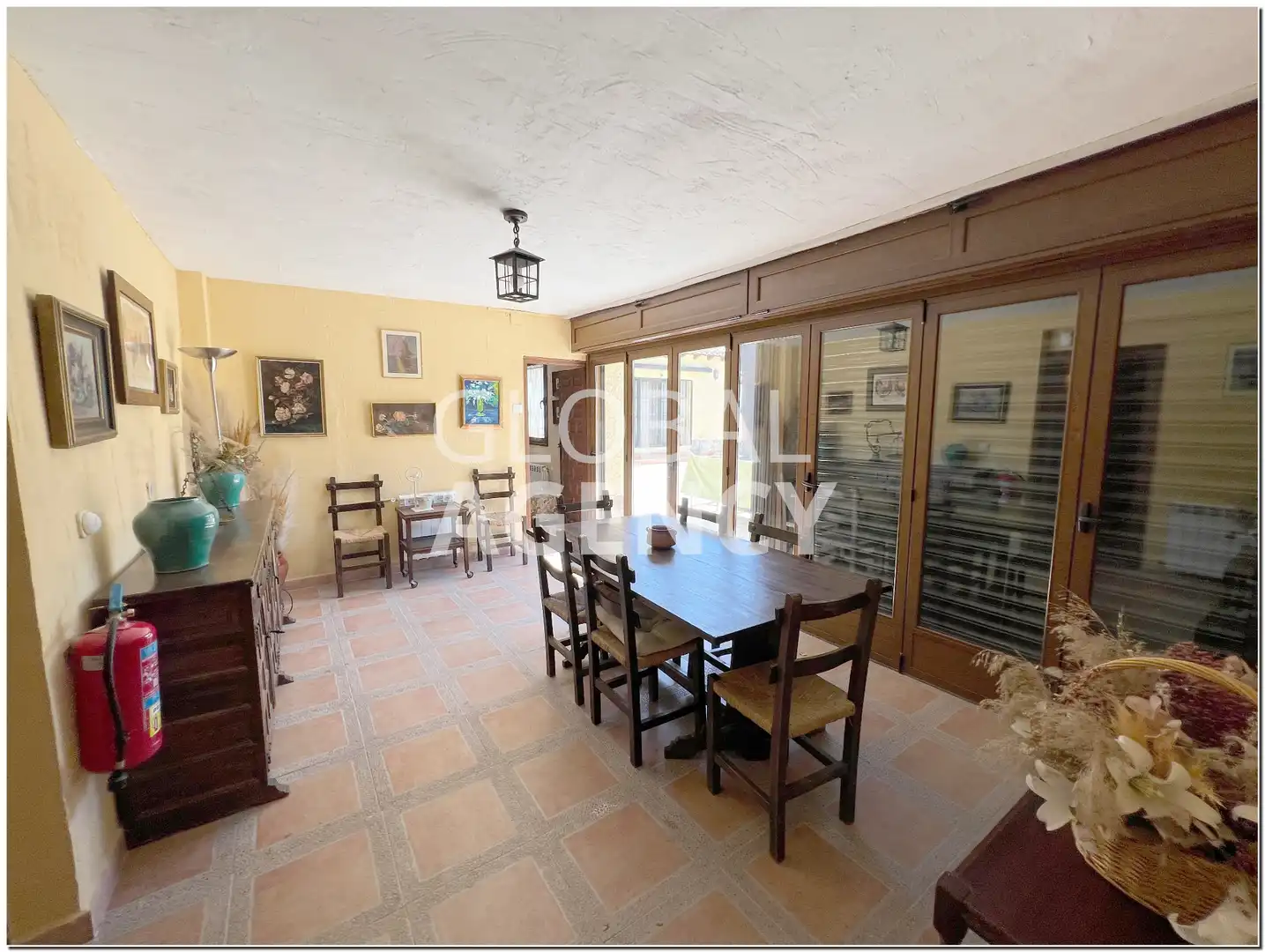 Menjador de Finca rústica en venda en Chinchón amb Aire condicionat, Calefacció i Jardí privat