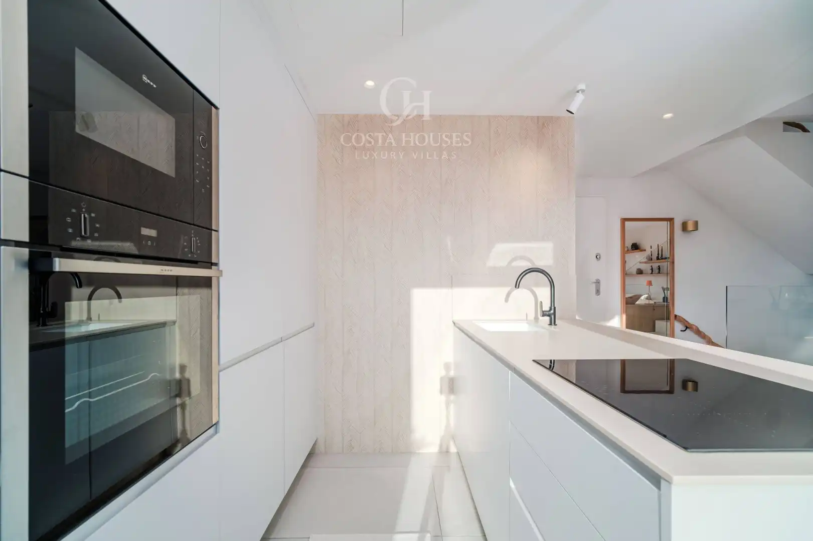 Cocina de Ático en venta en Jávea / Xàbia con Aire acondicionado, Calefacción y Jardín privado