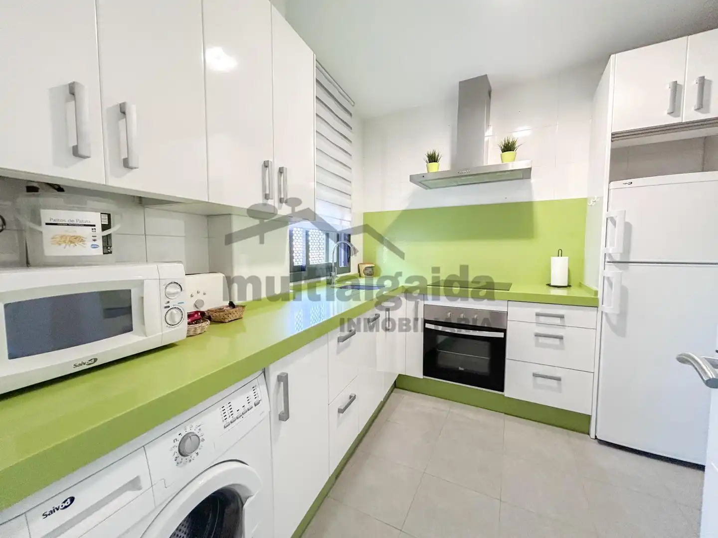 Cocina de Apartamento en venta en Jerez de la Frontera con Aire acondicionado, Calefacción y Amueblado