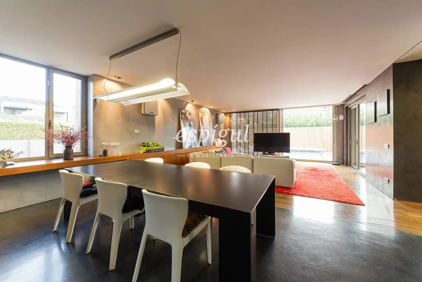 Comedor de Casa o chalet en venta en Sant Cugat del Vallès con Aire acondicionado, Parquet y Terraza