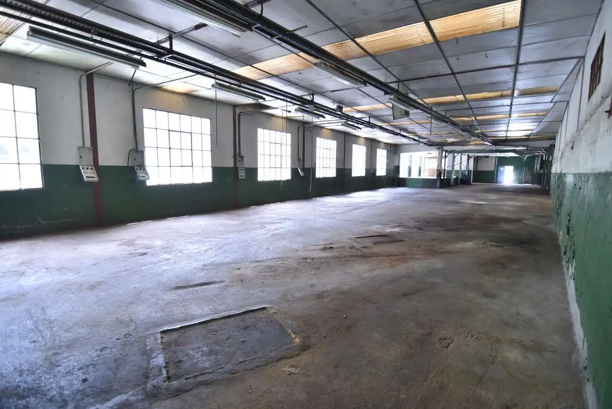 Vista exterior de Nave industrial en venta en Soraluze / Plasencia de las Armas