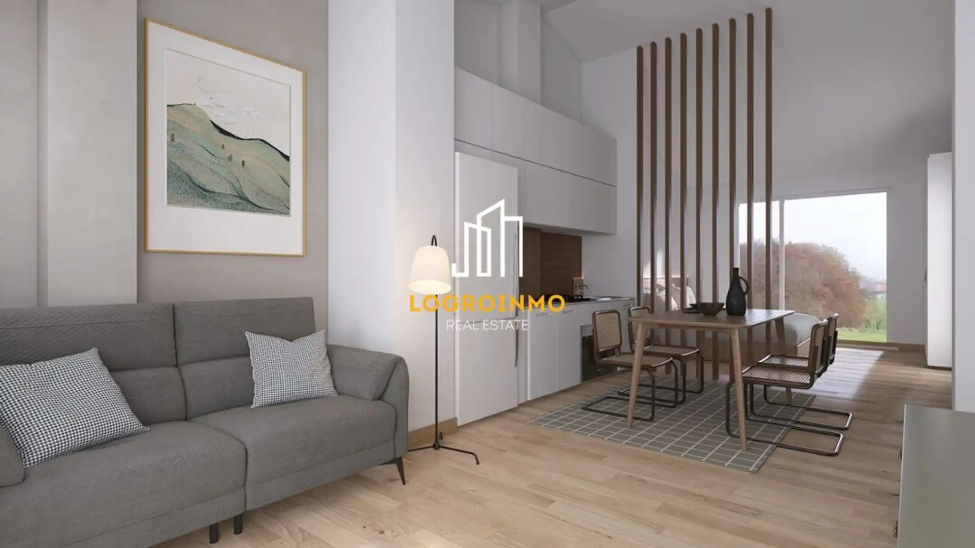 Sala de estar de Ático en venta en Alberite con Aire acondicionado, Calefacción y Parquet