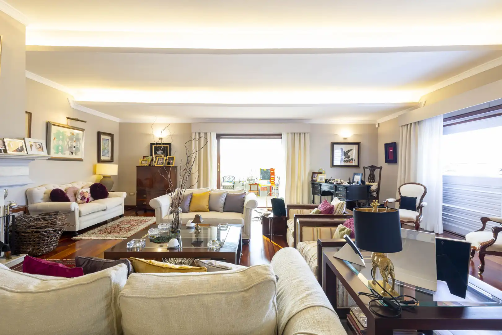 Living room of Houses for sale in San Cristóbal de la Laguna  with Air Conditioner, Private garden and Terrace