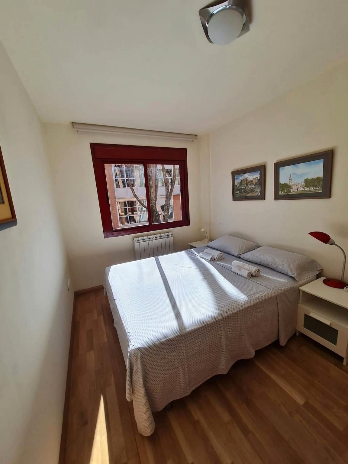 Bedroom of Flat to rent in  Madrid Capital  with Air Conditioner, Heating and Furnished