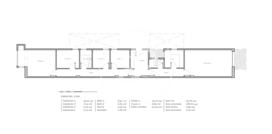 Appartement avec terrasse à vendre à Carrer de València, imagen 43