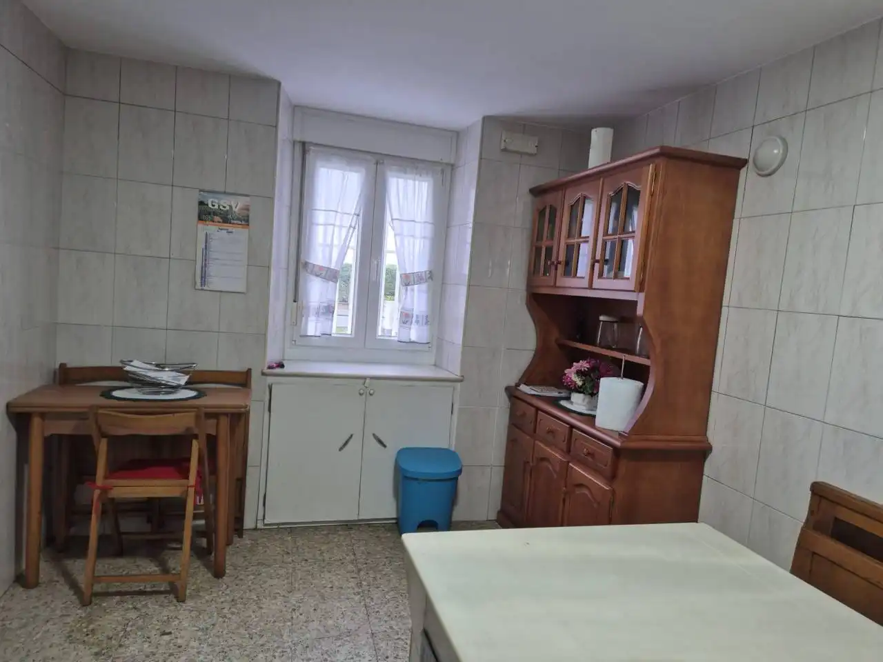Cocina de Casa o chalet en venta en Vilasantar con Jardín privado