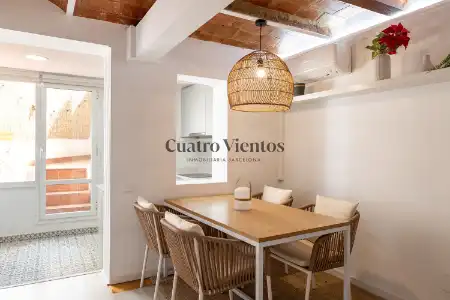 Menjador de Pis en venda en Barcelona amb Aire condicionat, Calefacció i Parquet