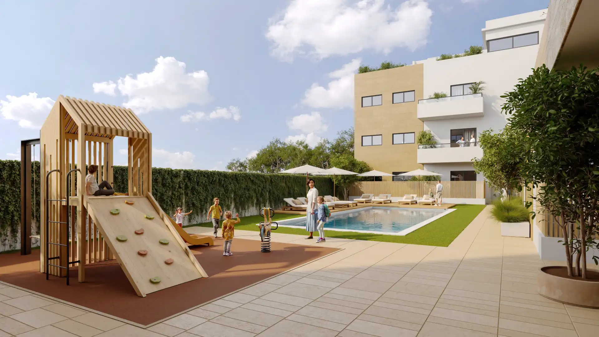 Wohnung mit Pool zum Verkauf in Calle la Fuente 18, imagen 4