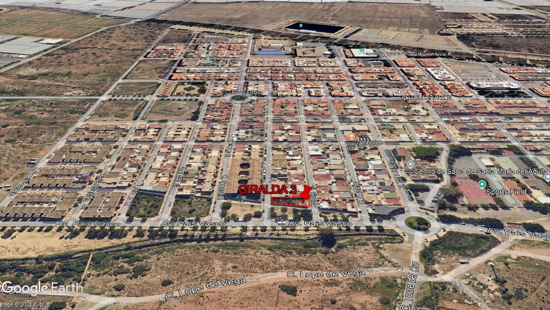 Vista exterior de Residencial en venda en El Ejido