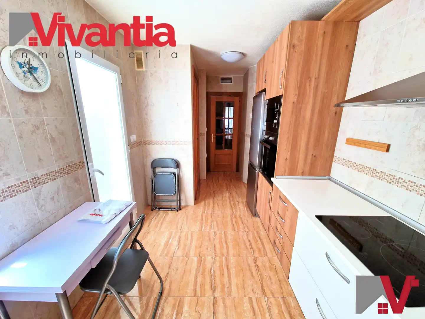 Kitchen of Flat for sale in Lorca  with Air Conditioner, Heating and Terrace