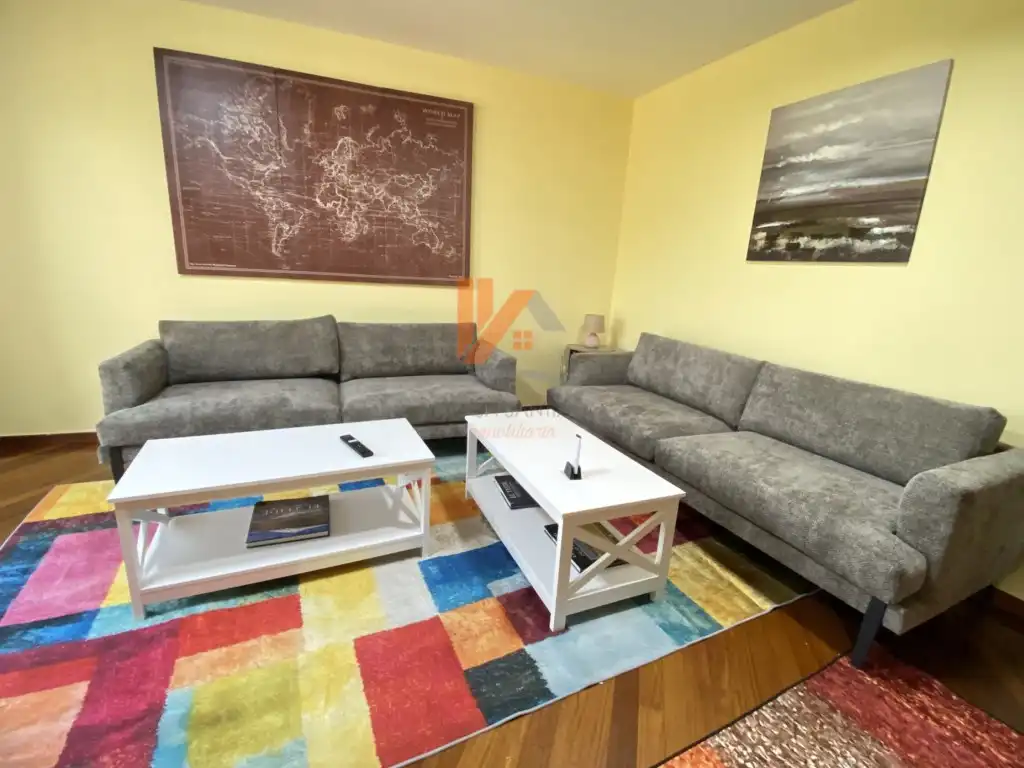 Living room of Flat for rent in Santiago de Compostela   with Furnished