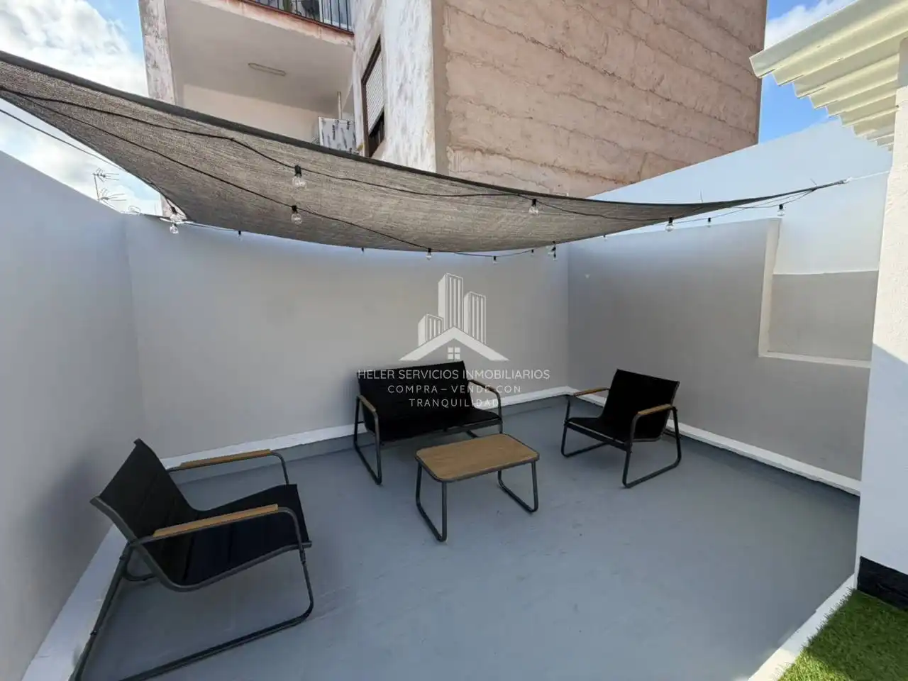 Terrace of Flat for rent in Vila-real  with Air Conditioner, Parquet flooring and Terrace