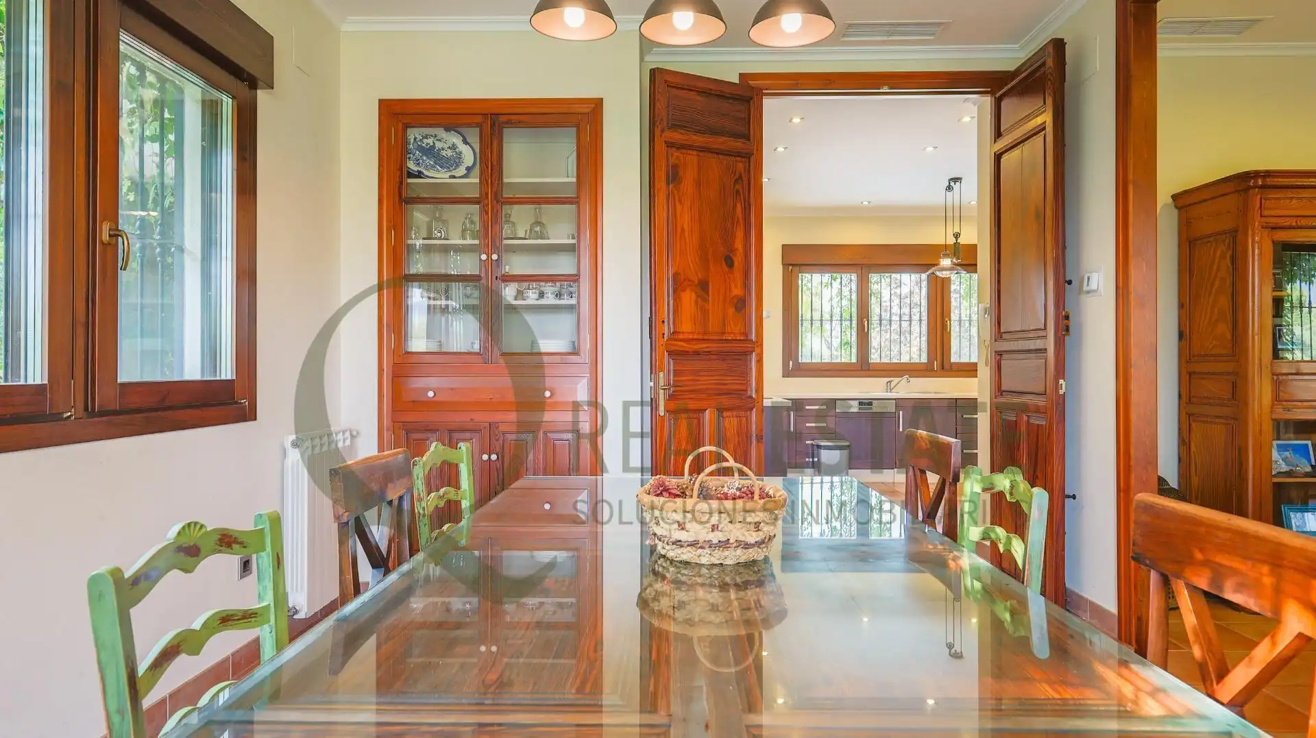 Comedor de Casa o chalet en venta en Beneixama con Aire acondicionado, Jardín privado y Trastero