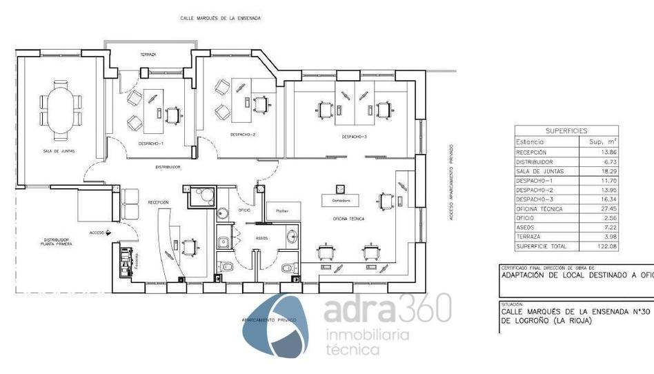 Photo 1 of Office to rent in Marqués de la Ensenada, Residencia, La Rioja