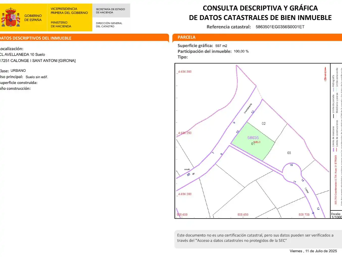 Terreny residencial en venda a Avellaneda 10, imagen 4