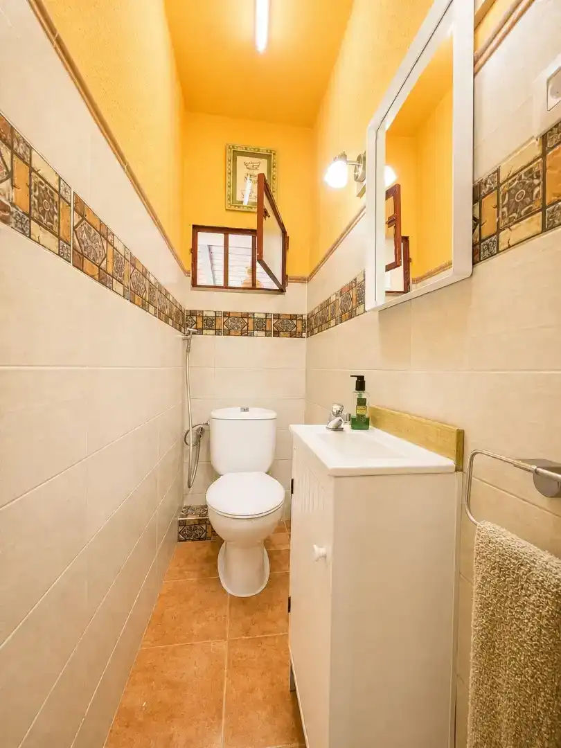 Bany de Casa adosada en venda en Palafolls amb Aire condicionat i Piscina