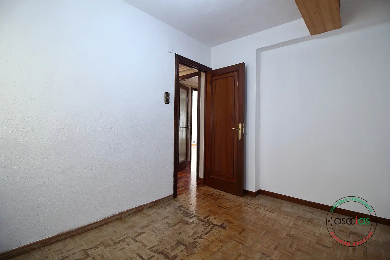 Bedroom of Flat for sale in Gijón   with Heating, Parquet flooring and Storage room