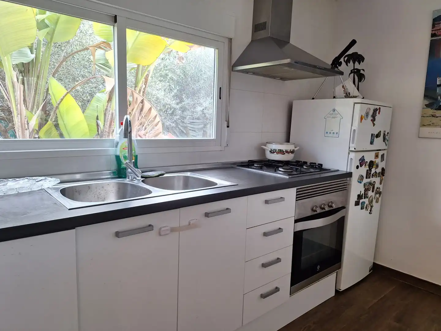Cuina de Finca rústica en venda en Alfara de la Baronia amb Aire condicionat, Jardí privat i Moblat
