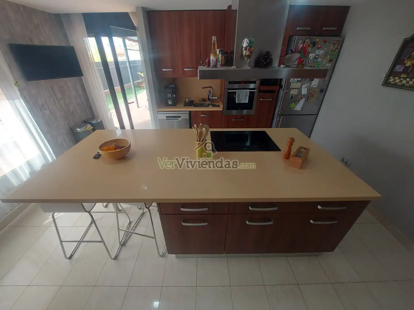 Cuina de Casa o xalet en venda en Piera amb Aire condicionat, Calefacció i Jardí privat