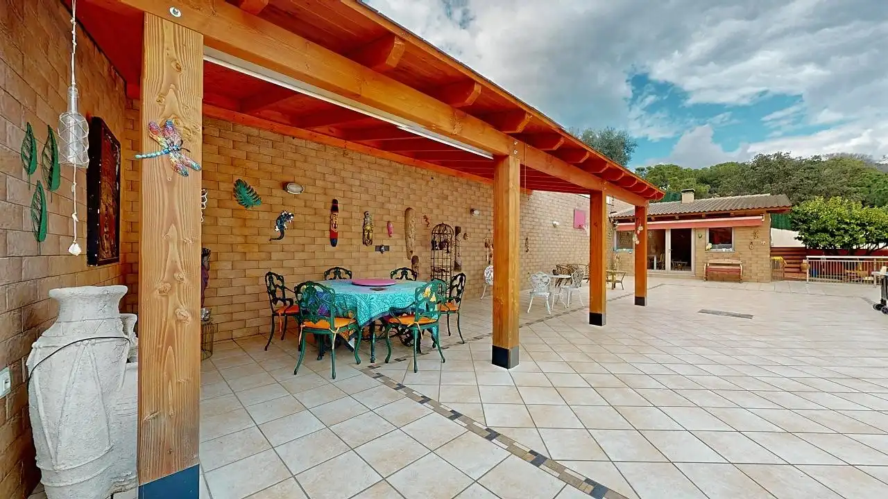 Terraza de Casa o chalet en venta en Caldes de Montbui con Aire acondicionado, Calefacción y Jardín privado