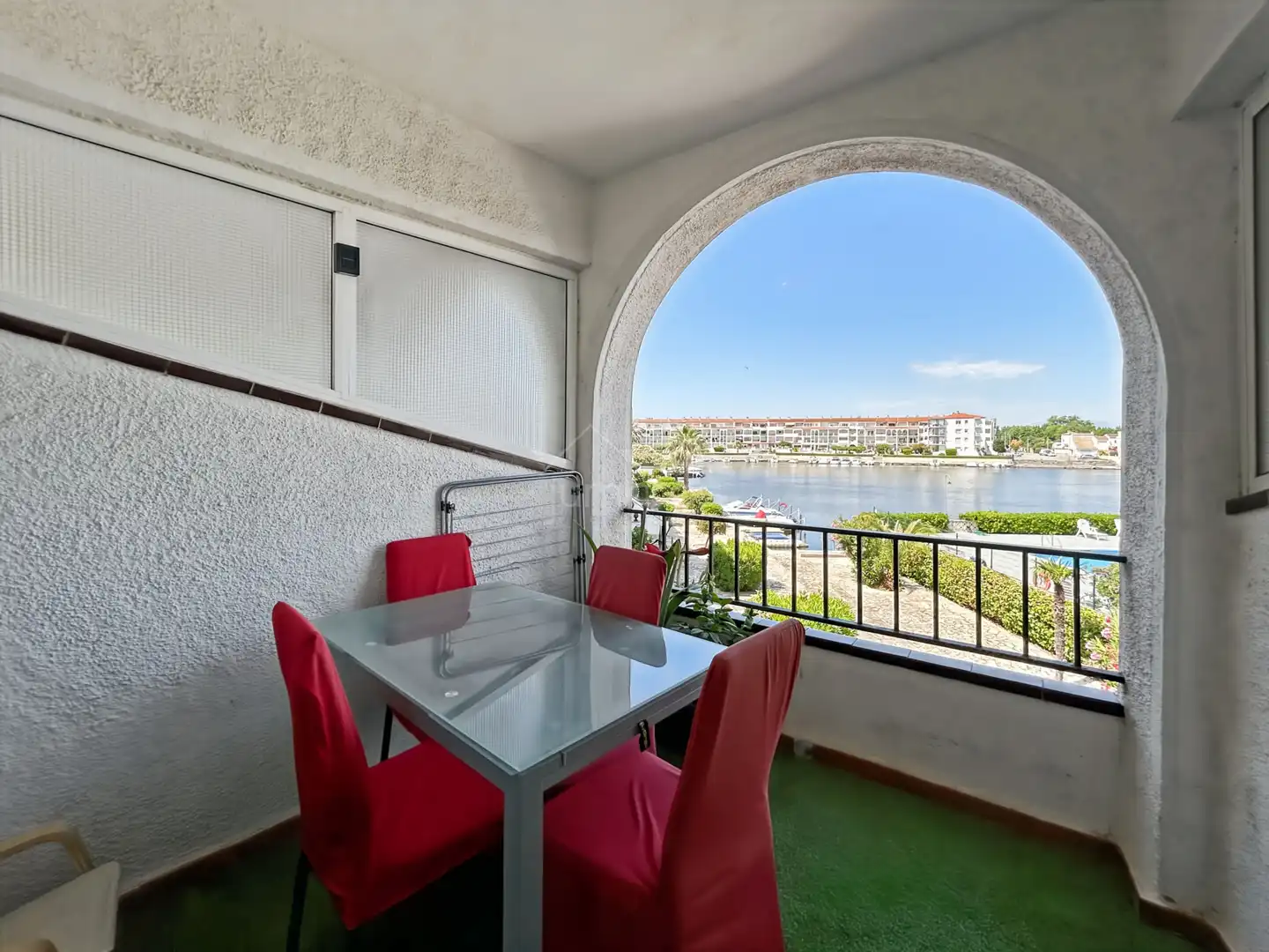 Balcony of Flat for sale in Empuriabrava  with Air Conditioner, Heating and Terrace