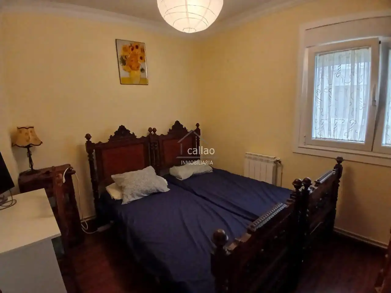 Bedroom of Flat for rent in Ferrol  with Heating and Furnished