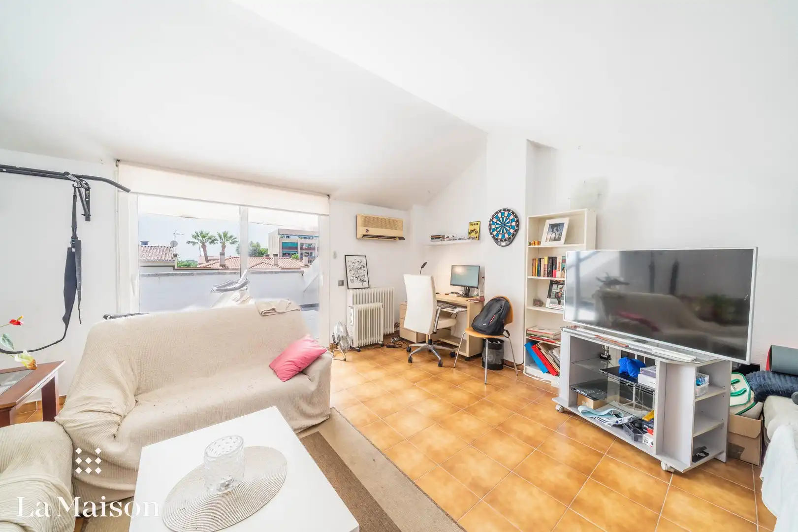 Sala de estar de Casa o chalet en venta en Premià de Mar con Calefacción, Jardín privado y Parquet